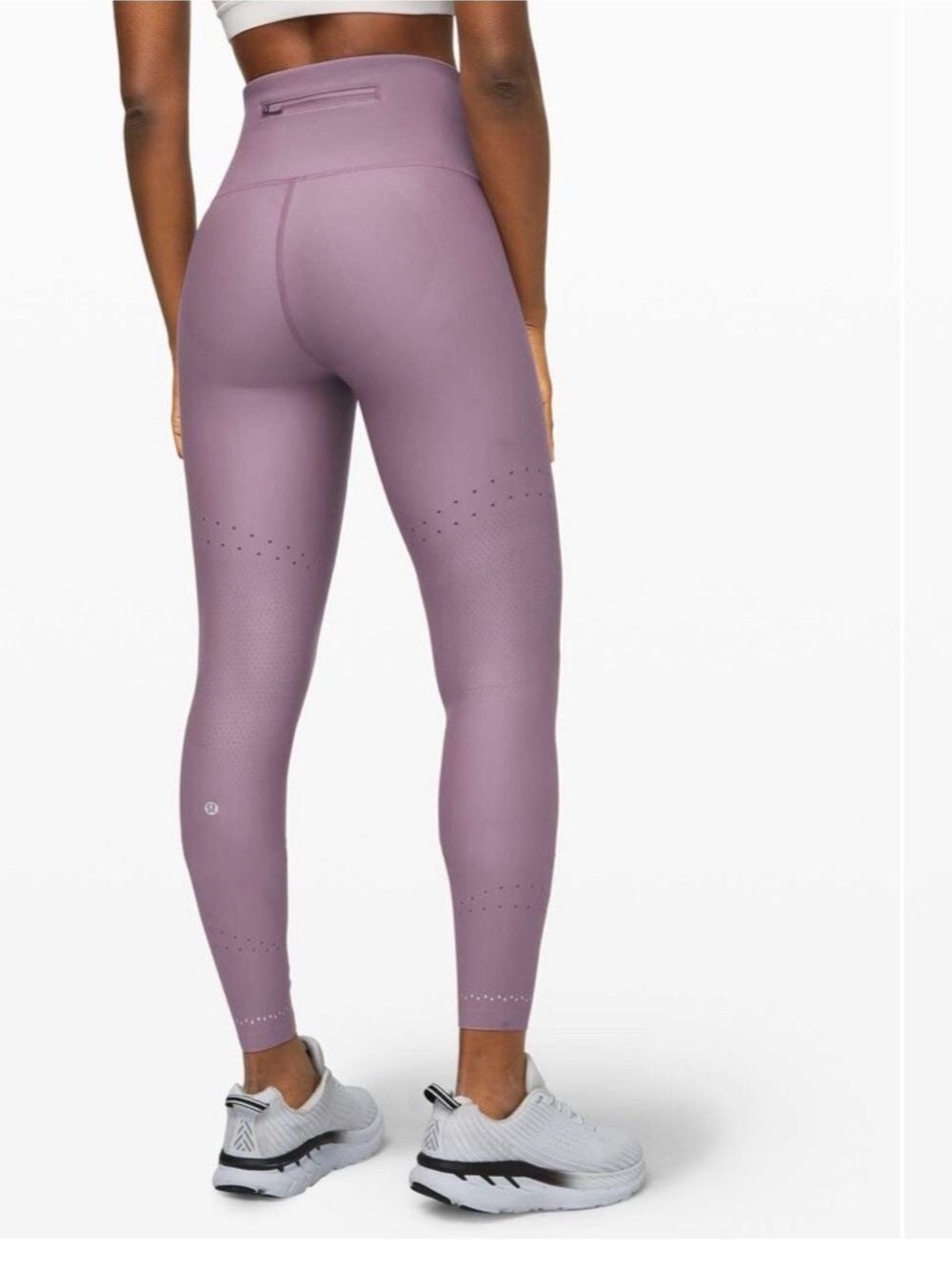 Lululemon Zoned In Tight 27 Inch Frosted Mulberry Size 10